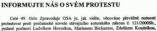 Zpravodaj OSA �. 49
